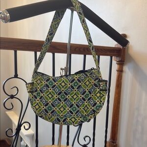 Vera Bradley Green Patterned Women's Bag
